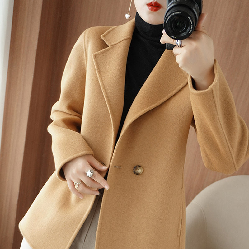Women's Double-sided Cashmere Coat