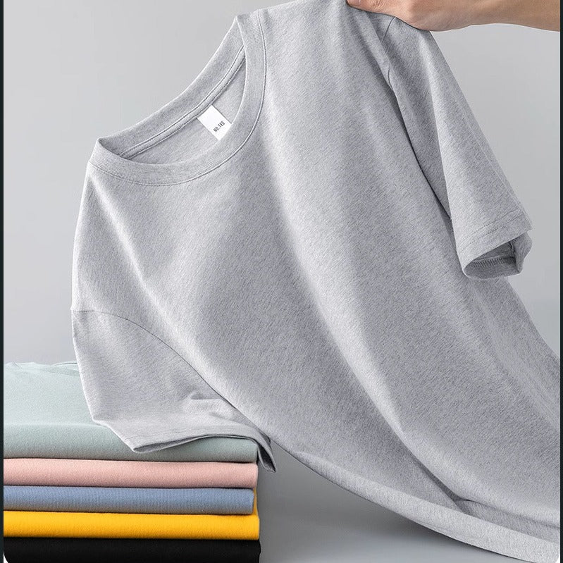 Heavyweight Cotton Round Neck T-Shirt