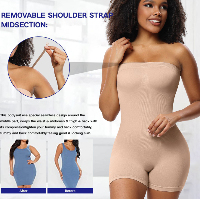 Strapless Body Shaping Chest Support - Shapewear