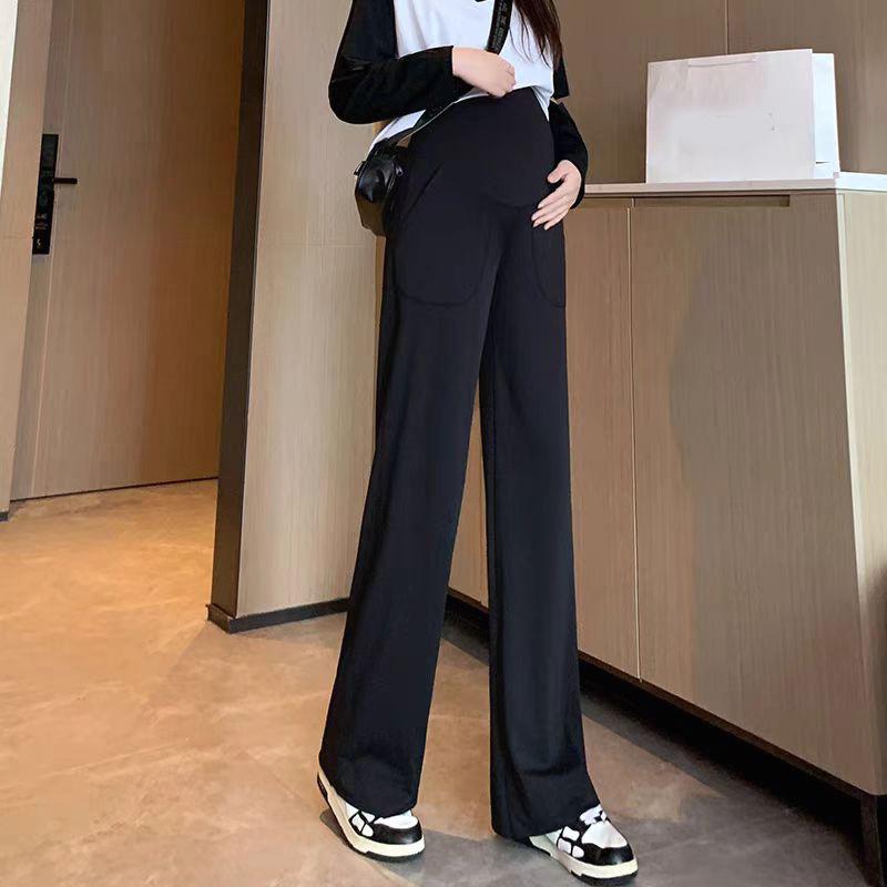 Loose and casual flared pants for pregnant women
