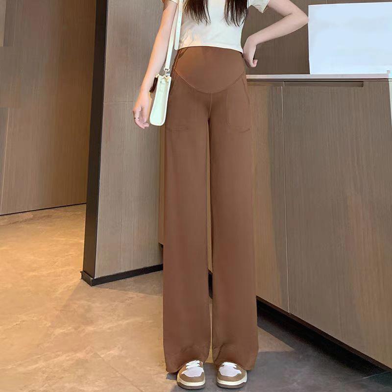 Loose and casual flared pants for pregnant women