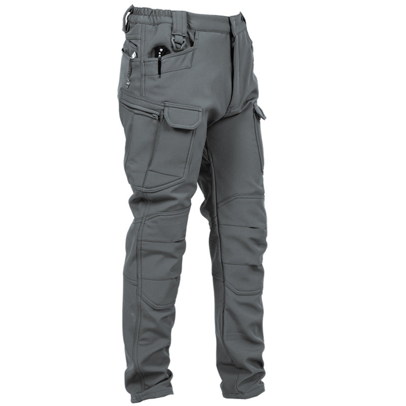 Men's Fleece-Lined Waterproof Tactical Pants