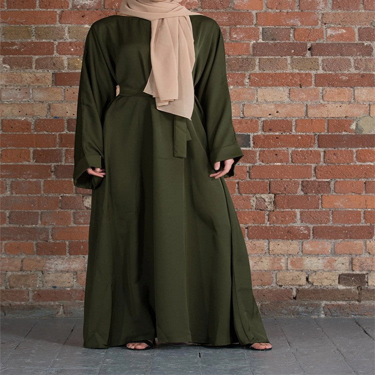 High-Waisted Swing Dress - Elegant & Flowy