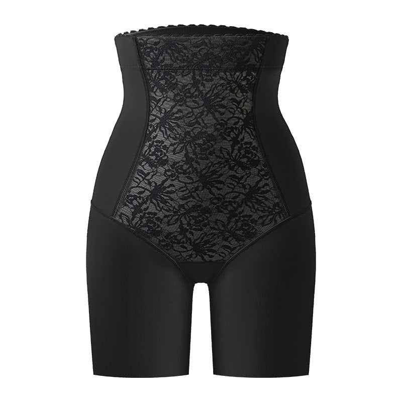 Lace jacquard high-waisted tummy control pants Sophisticated and powerful;
