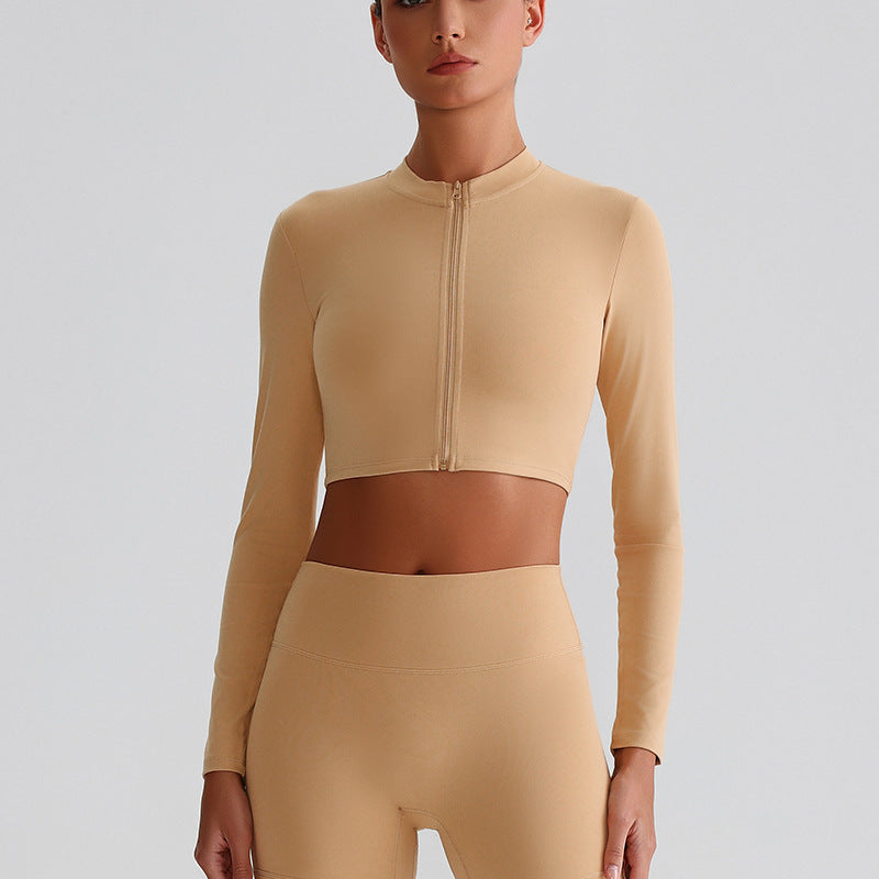 Women's Yoga Jacket - Lightweight Athletic Outerwear