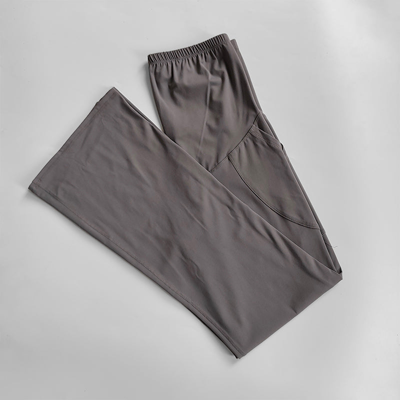 Loose and casual flared pants for pregnant women