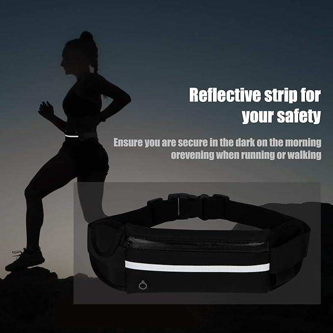 Ultra Light Running Belt - Bounce-Free Fitness Waist Pack