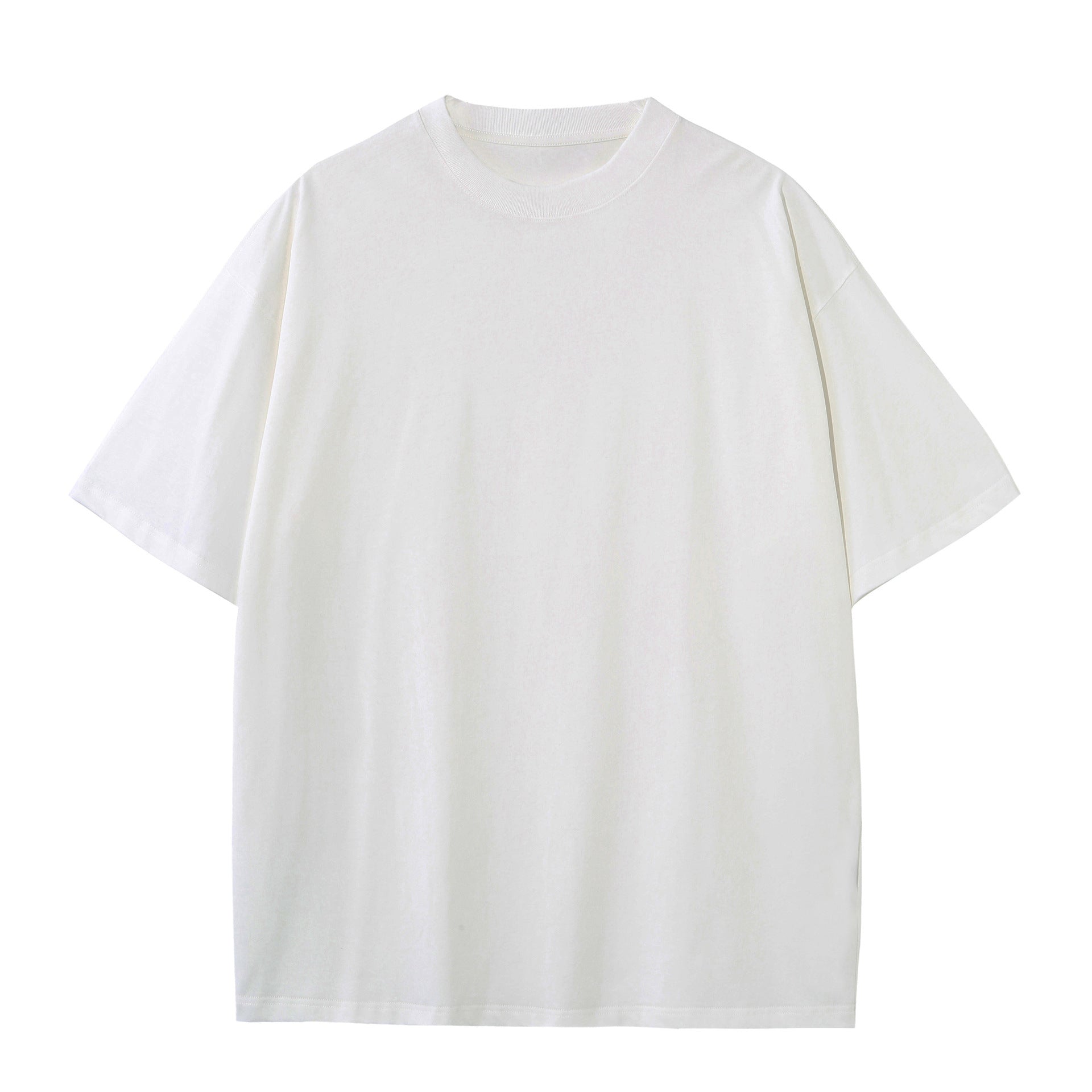 Pure Cotton Round Neck Short Sleeve T-Shirt