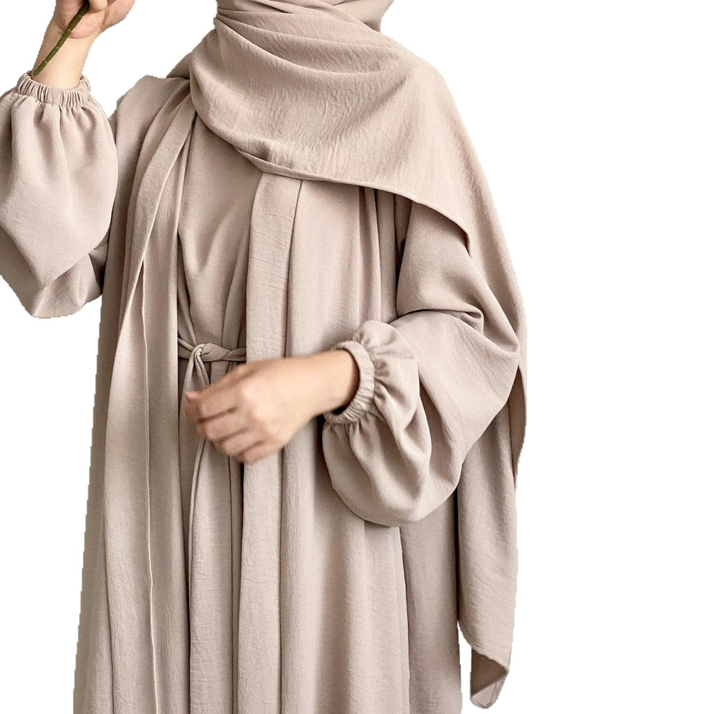 Loose Solid Color Two-Piece Dress Set - Comfortable & Chic