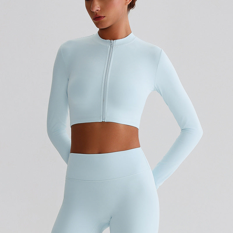 Women's Yoga Jacket - Lightweight Athletic Outerwear