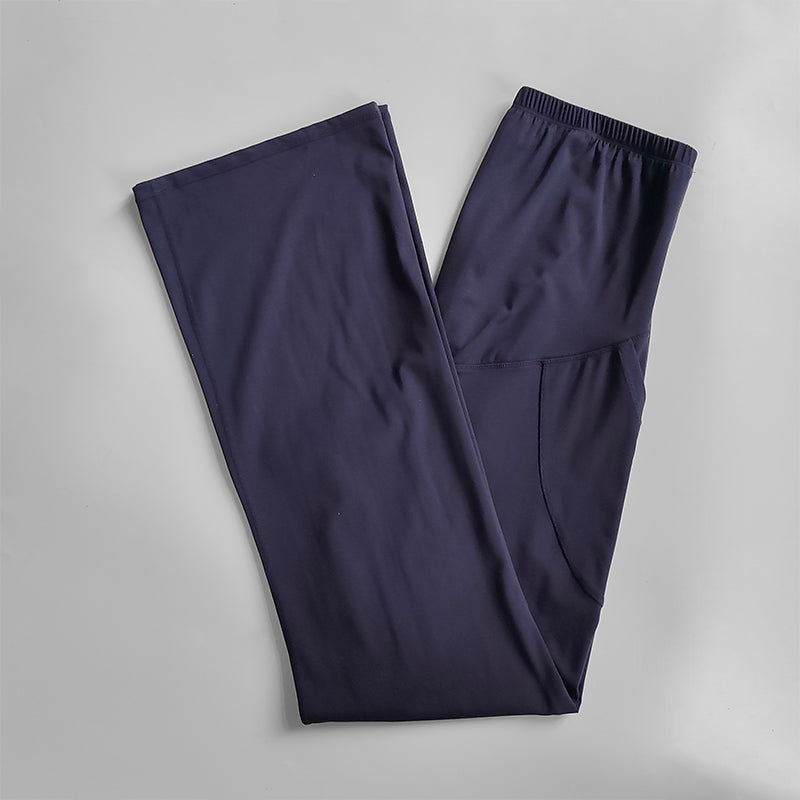 Loose and casual flared pants for pregnant women