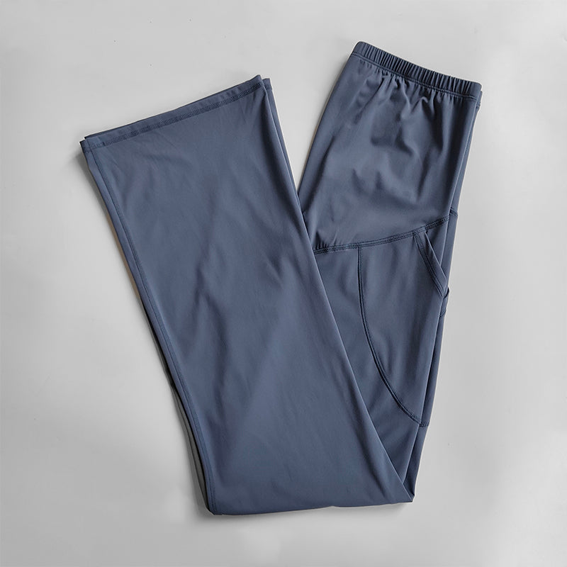 Loose and casual flared pants for pregnant women