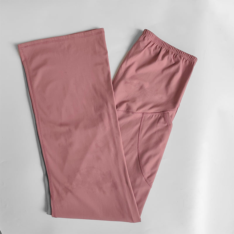 Loose and casual flared pants for pregnant women