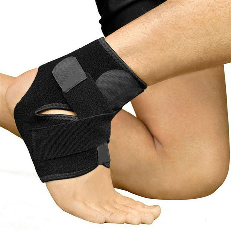 An ankle joint fixation brace