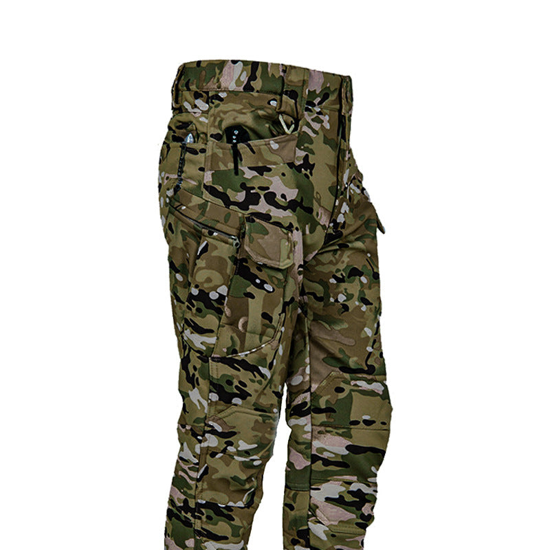 Men's Fleece-Lined Waterproof Tactical Pants