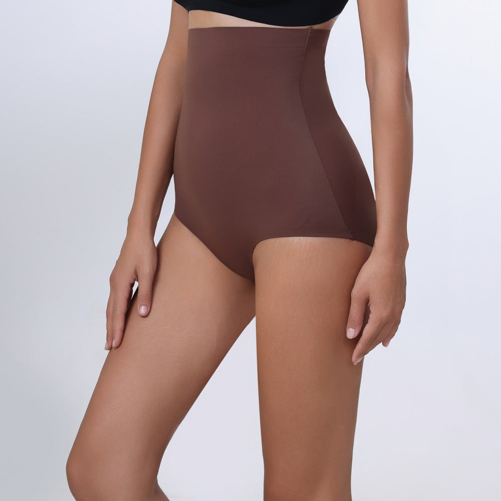 Seamless high-waisted thin triangular underpants