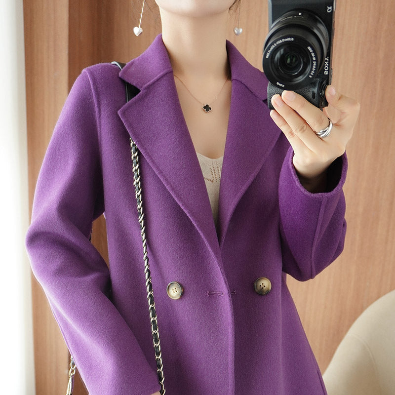 Women's Double-sided Cashmere Coat