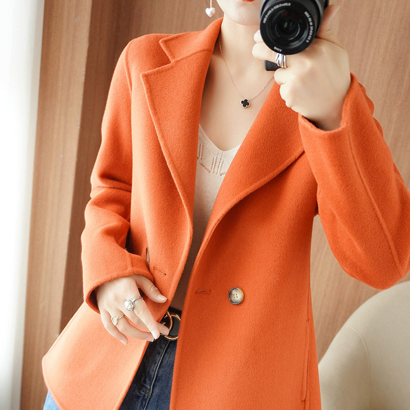 Women's Double-sided Cashmere Coat