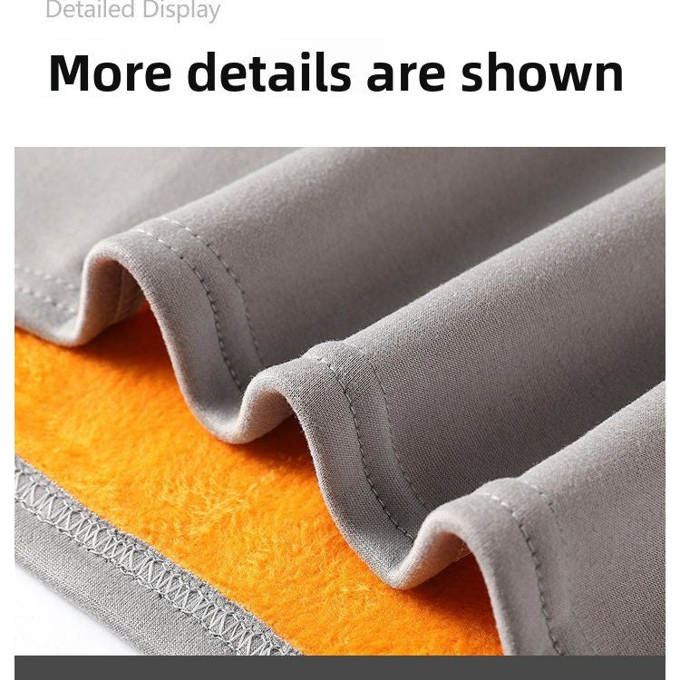 Gold thread warm underwear set