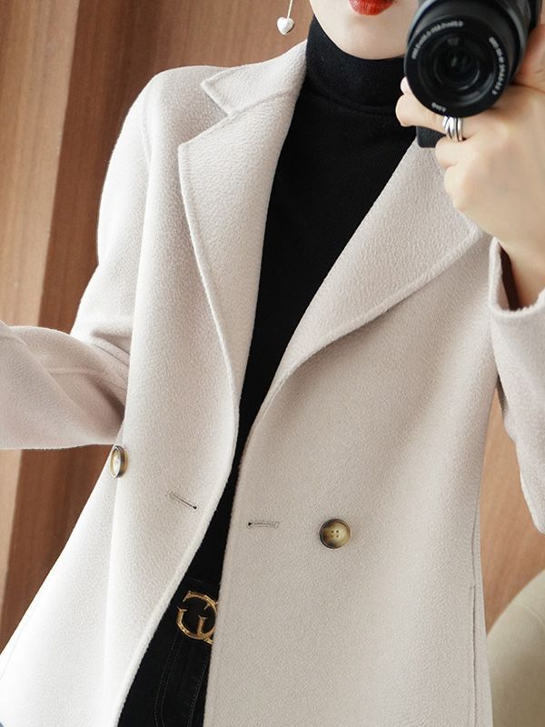 Women's Double-sided Cashmere Coat