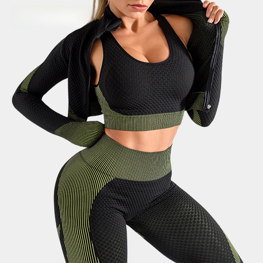 Premium Women's Yoga Clothing Set - Sports Bra & Leggings