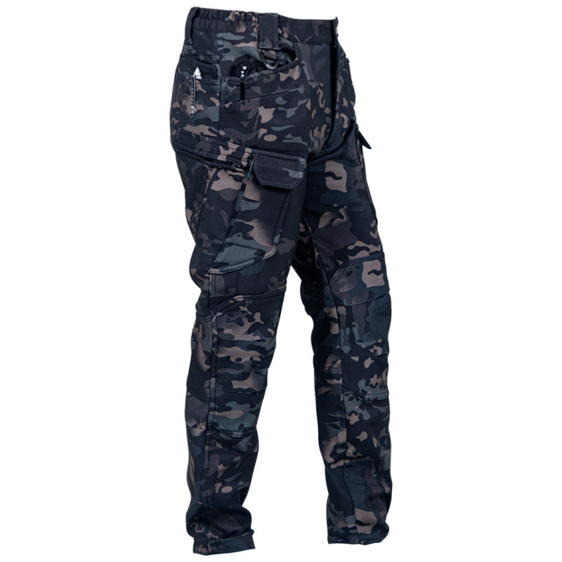 Men's Fleece-Lined Waterproof Tactical Pants