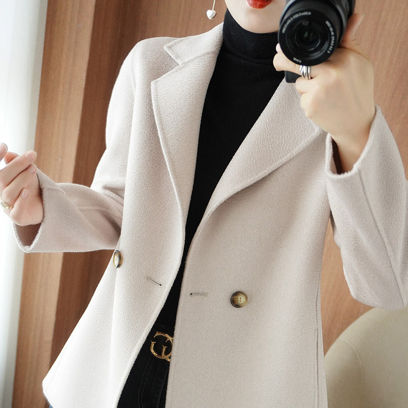 Women's Double-sided Cashmere Coat