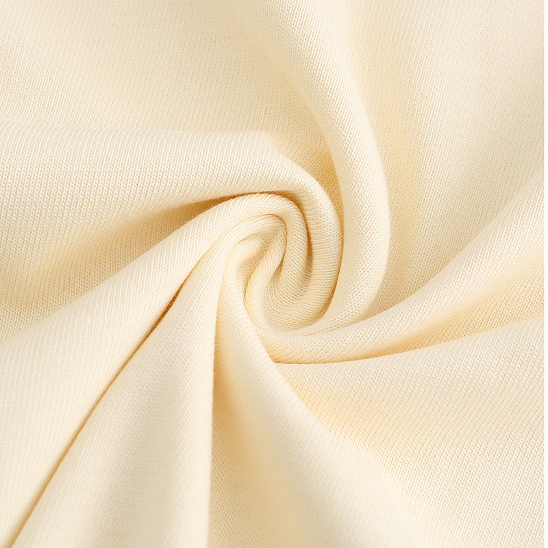 Pure Cotton Round Neck Short Sleeve T-Shirt